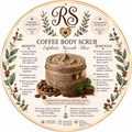 Coffe body scrub