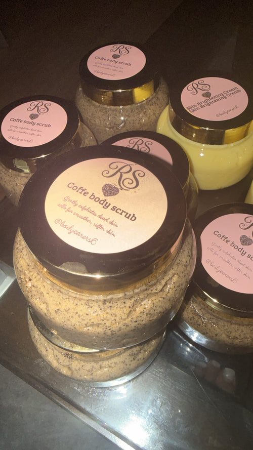 Coffe body scrub